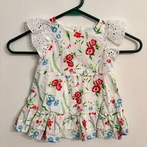 Janie and Jack Floral Print Dress